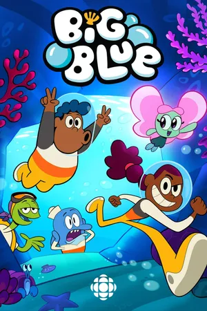 Big Blue Poster