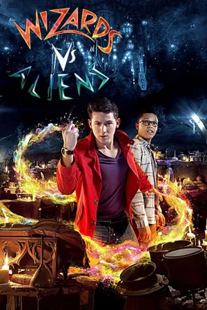 Wizards vs Aliens Poster
